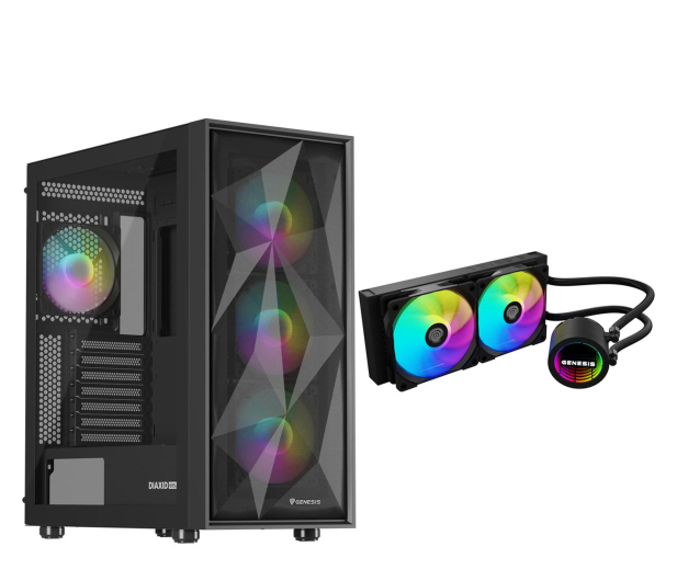 Genesis Zestaw DIAXID 605 ARGB + HYDRIA 240 ARGB - 1350668 - zdjęcie